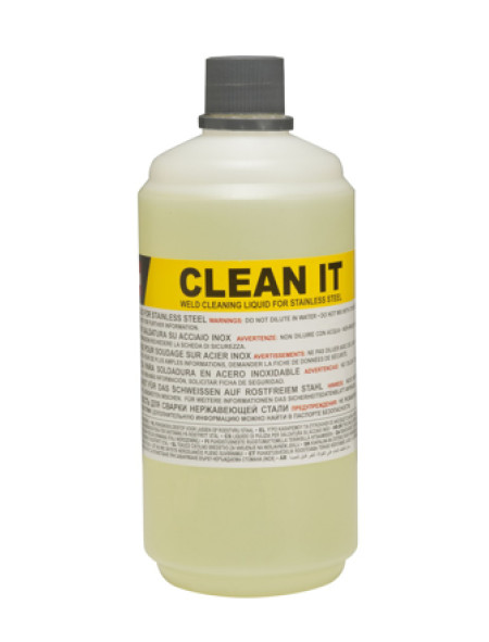 Čistící kapalina pro plošné čištění nerezových svárů Clean IT 1 lt Telwin