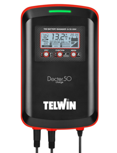 Microprocesorová nabíječka Doctor Charge 55 Connect Telwin